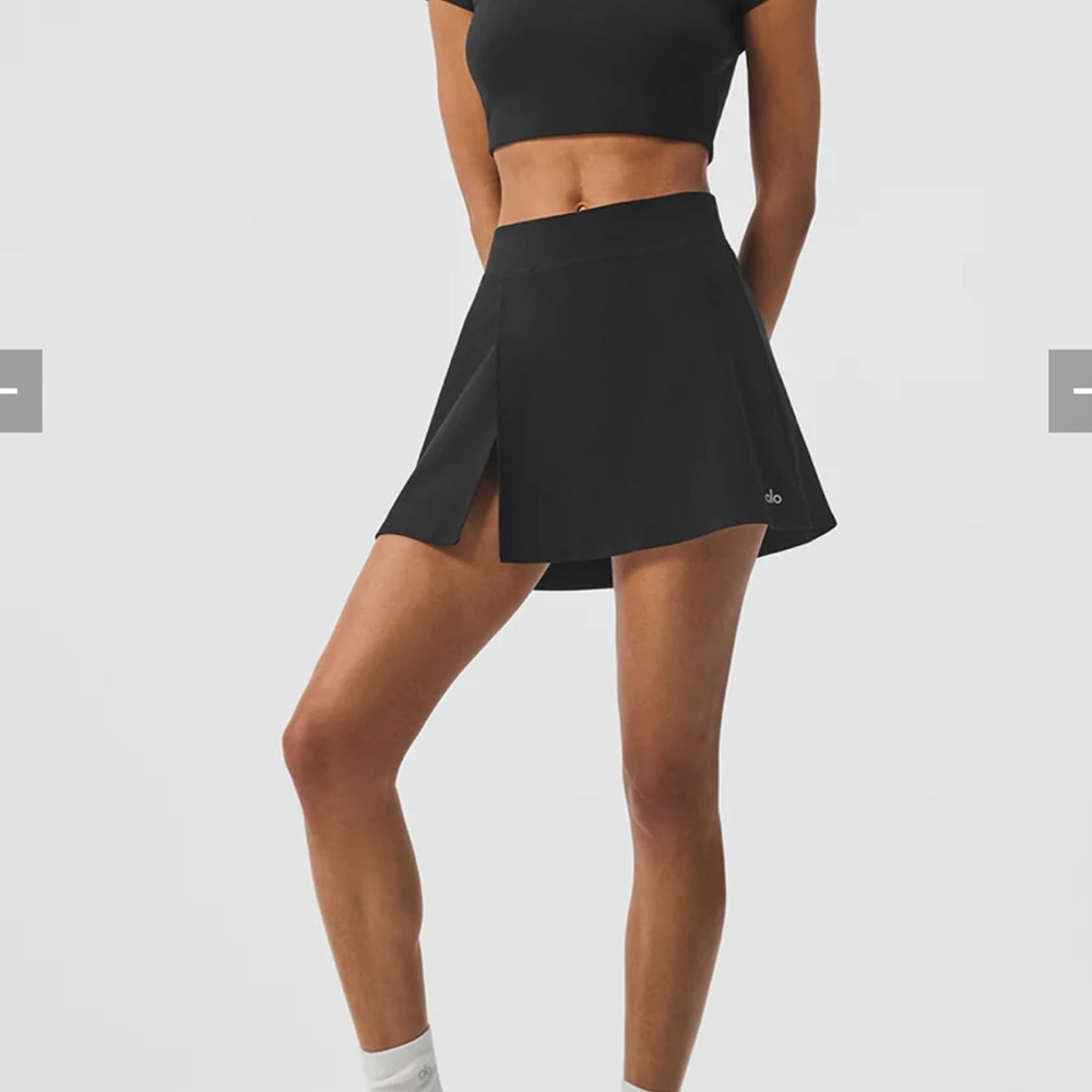ALO Yoga Black Mini Skirt